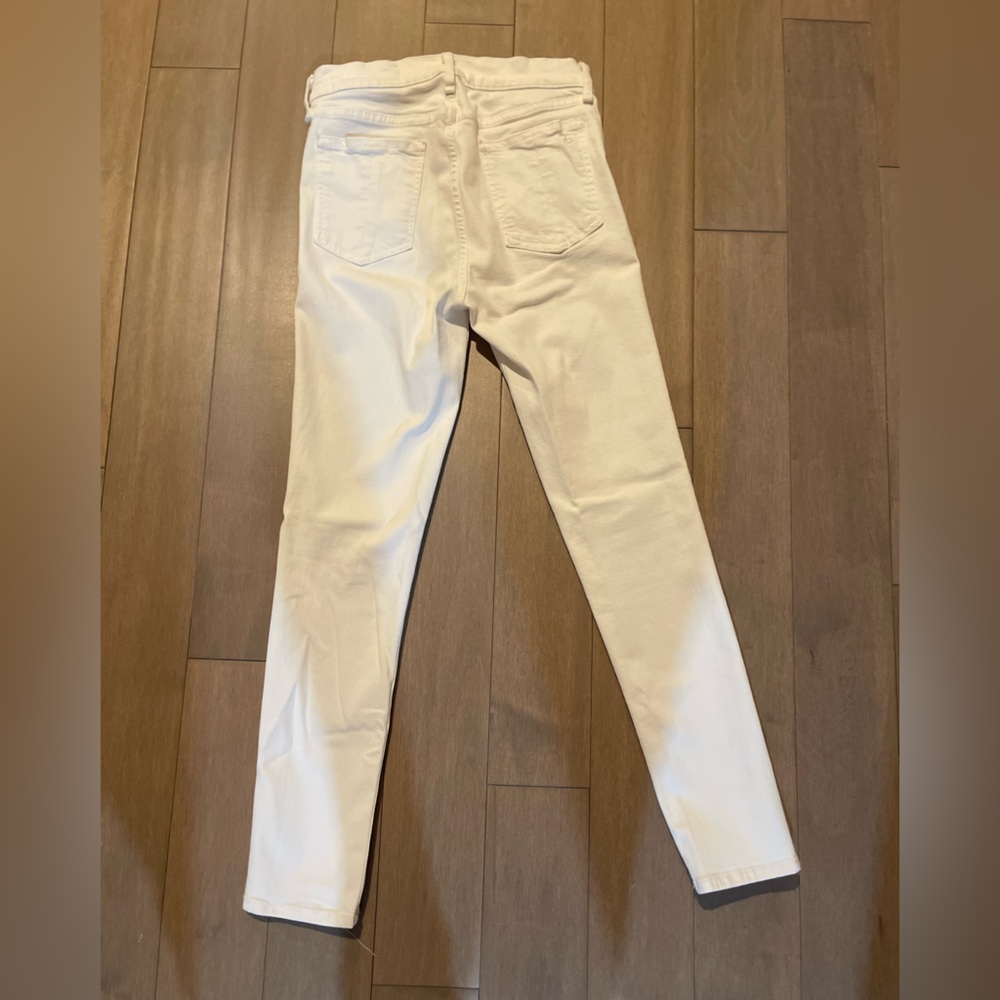 Rag & Bone White skinny jeans